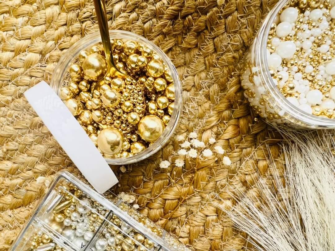 Luxury Gold Pearls