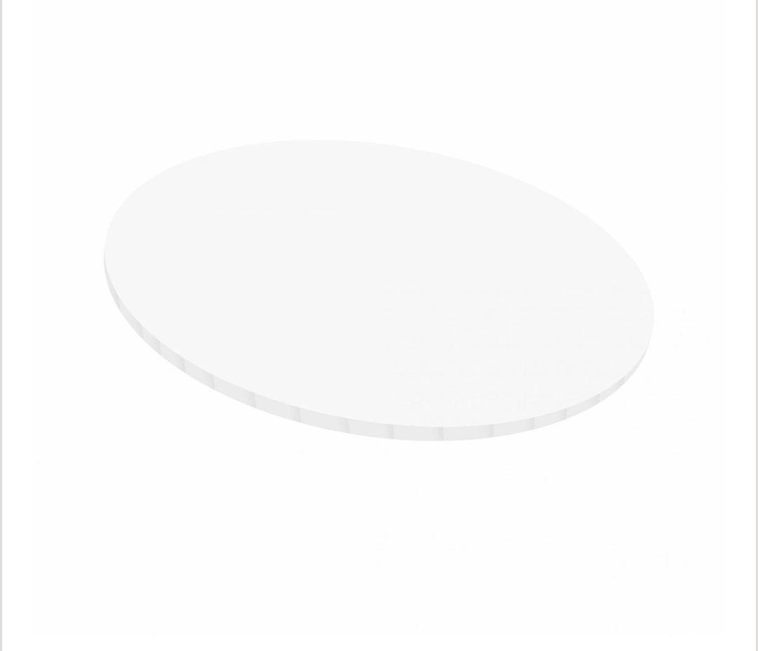 10 inch white cake boards 5mm