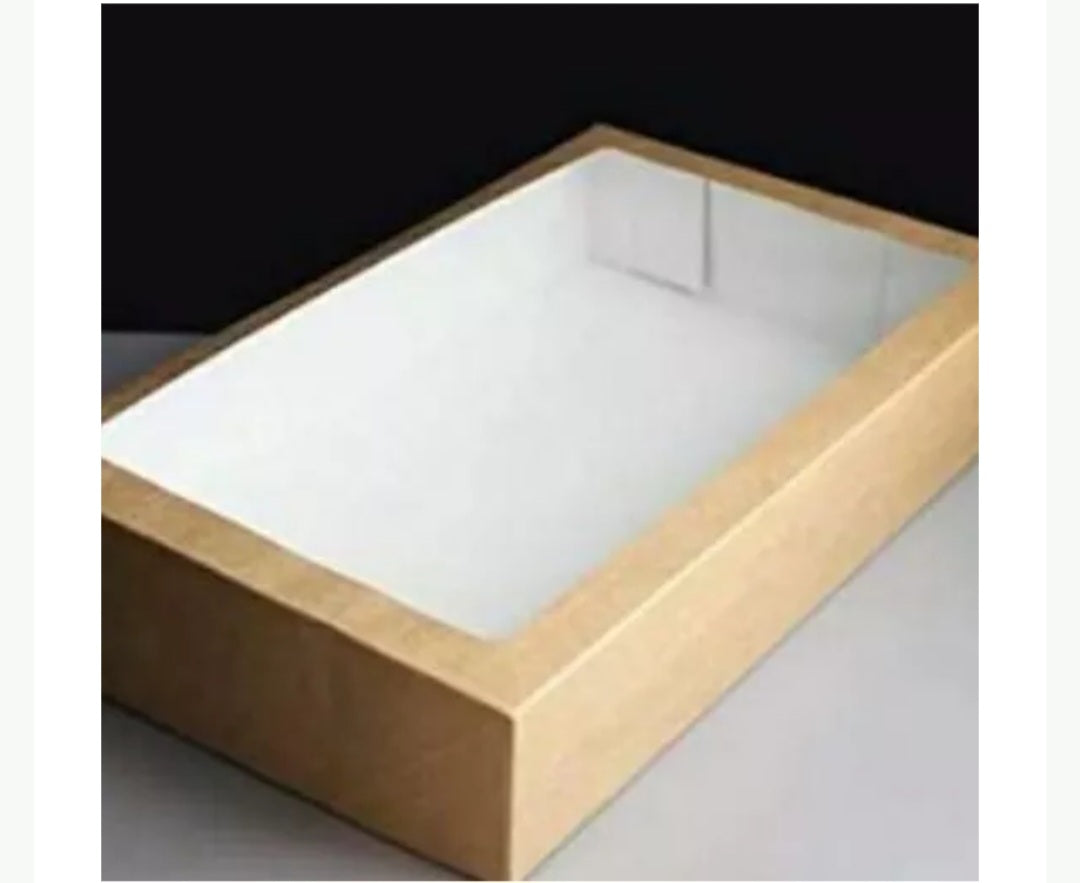 Large Kraft tray bake box