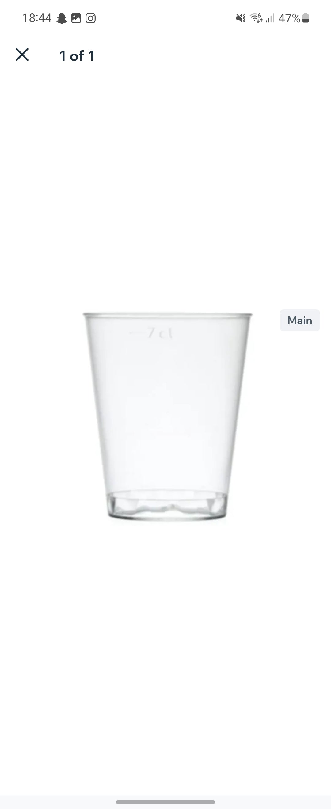 80 ML shot glasses